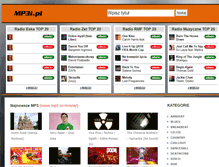 Tablet Screenshot of mp3i.pl